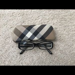 Burberry RX glasses with case